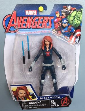 A Black Widow action figure: "In some small way, I am responsible for that existing,” Bell says.