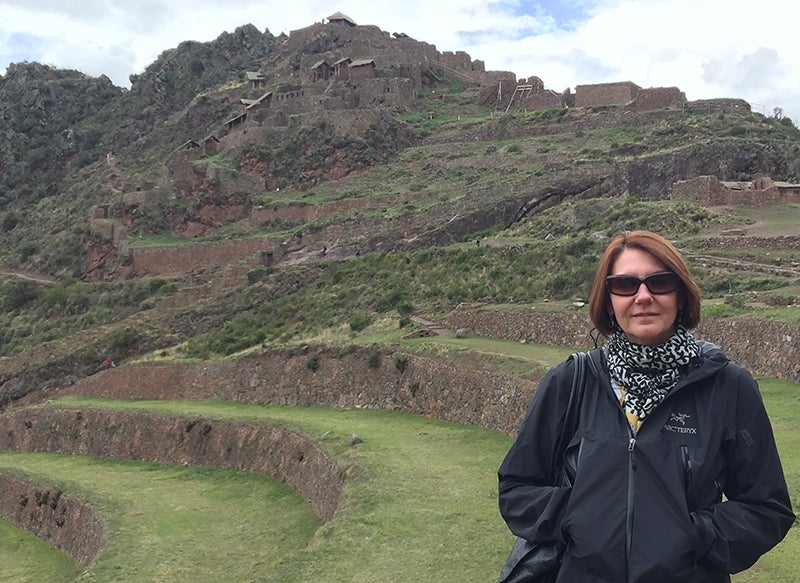 Dana Dabelea spends as much time as she can hiking, including during a December trip to Machu Picchu in Peru.
