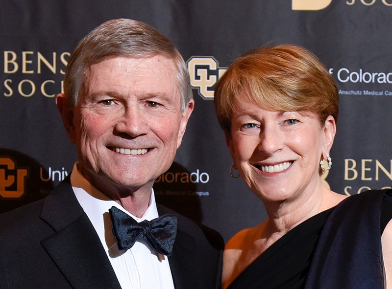Bill and Claudia Coleman at the inaugural Benson Society gala in 2018.
