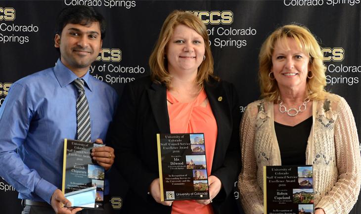 Staff members honored for service to university and beyond