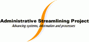 Administrative Streamlining Project