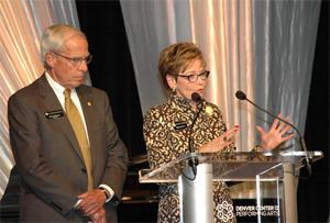 President Bruce and Marcy Benson.