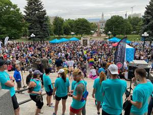 CU shines at Denver Pride