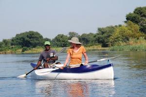 Smith’s travels have taken her to Africa, where she kayaked down the Zambezi River.