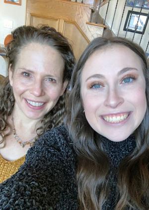 Spiegel and daughter Charlotte, a CU Boulder student.