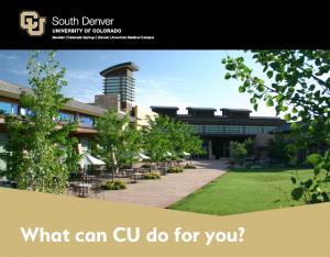CU South Denver Survey