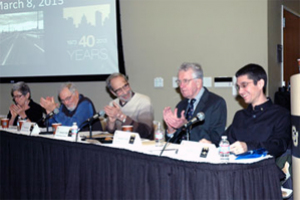 Faculty panelists recall CU Denver history