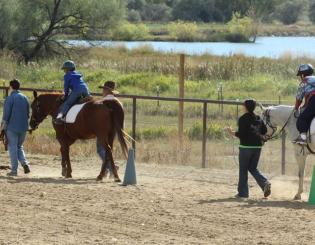 Children with autism spectrum see benefits from equine therapy