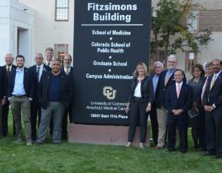 Celebration honors the Fitzsimons Building on the CU Anschutz Medical Campus