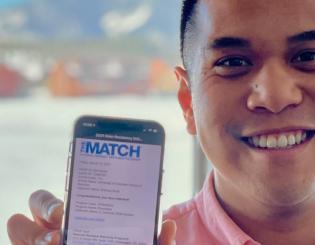 Medical School students celebrate virtual Match Day