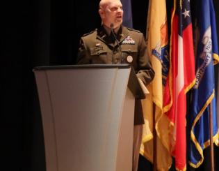 Lieutenant Colonel David Campbell, Professor of Military Science