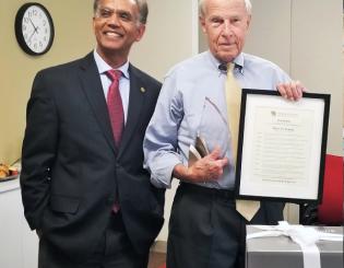 Faculty Council honors President Benson