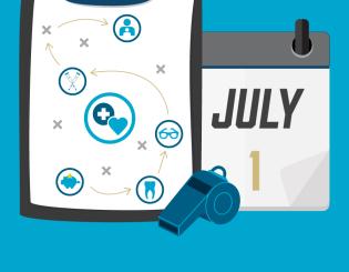 New benefits plan year begins July 1 