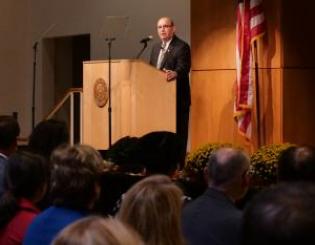Chancellor addresses racist incident, student safety and wellness at State of the Campus event