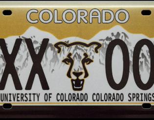 New license plate shows Mountain Lion pride