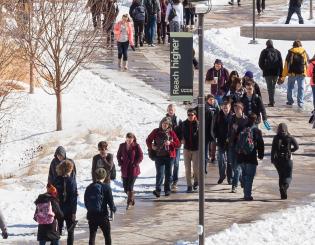 Spring enrollment sets new record