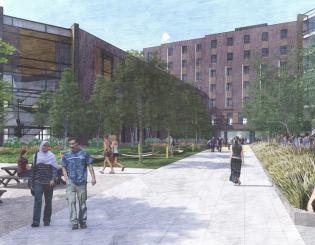 Home away from home: Construction begins on new first-year student housing 