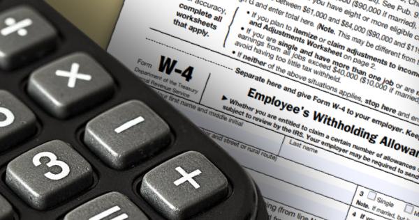 2018 W-4, tax calculators released | CU Connections