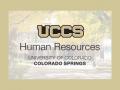 UCCS Human Resources makes changes