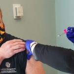Big shot in the arm: Buoyant mood fills CU Anschutz vaccination clinic 