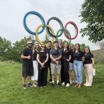 Group of UCCS students posing for photo