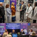 First lady visits Ludeman Family Center for Women’s Health Research 