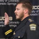 Campus celebrates Pino as new chief of police during swearing-in ceremony