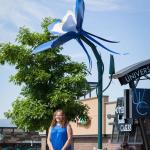 Student sculpture finds permanent home 