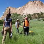 Students assist alumna and city archaeologist on dig at Garden of the Gods