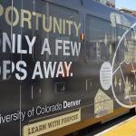 All aboard the CU Denver rail car 