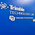 Newly opened technology lab made possible by generous gift from Trimble Inc. 