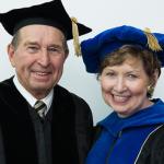 Wartgow receives honorary CU degree