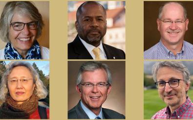 Six faculty members named CU Distinguished Professors
