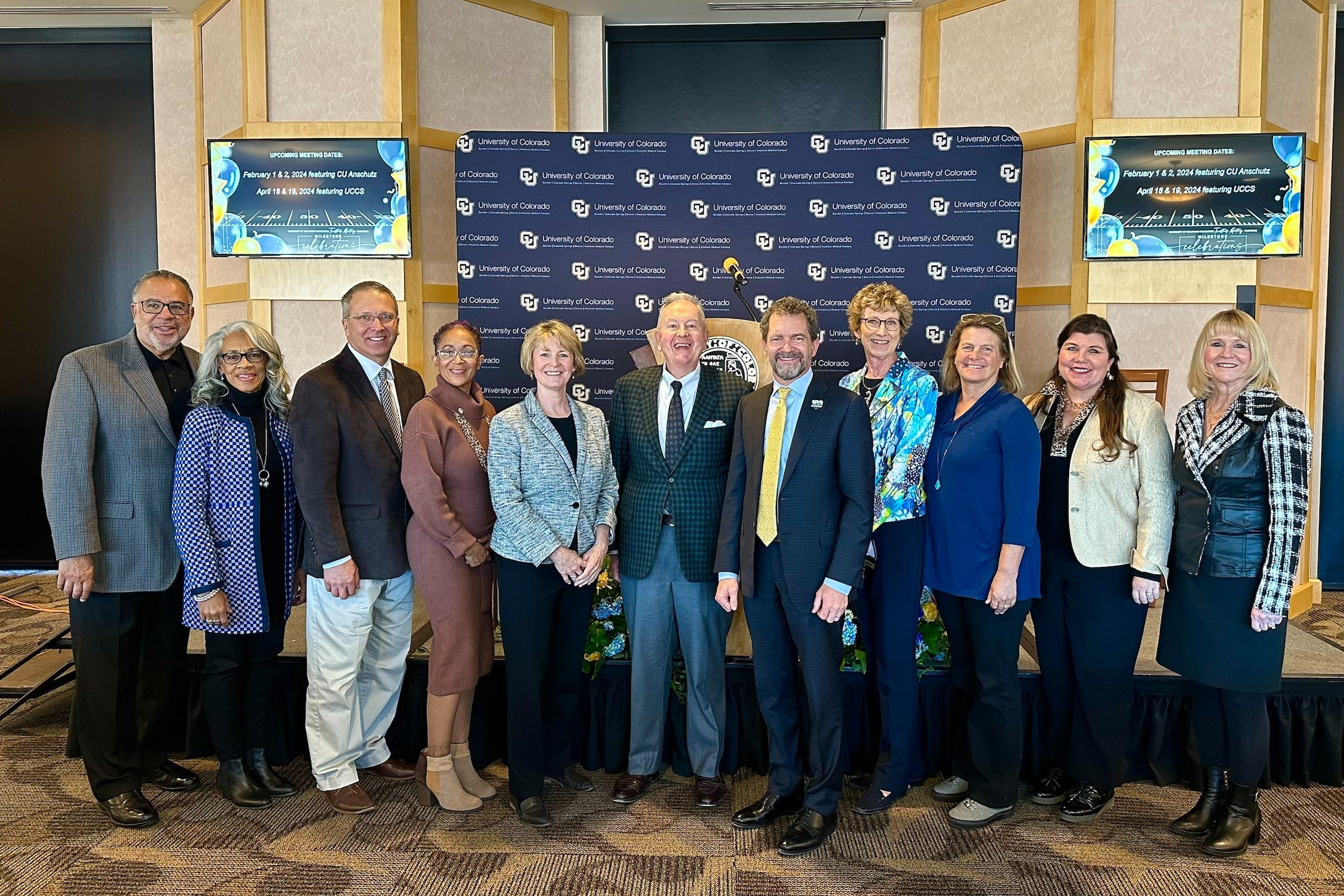 CU Foundation trustees celebrate CU Boulder milestones and new