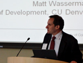 CU Foundation Vice President Matt Wasserman