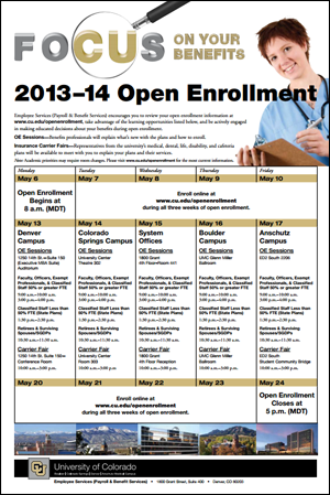 Open Enrollment Sessions