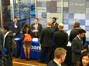 Business School Career Fair draws huge crowd