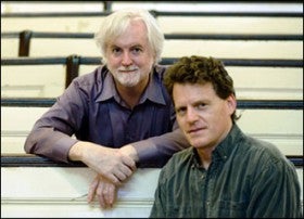 Composers Robert Aldridge and Herschel Garfien 