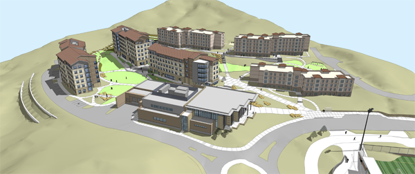 Groundbreaking marks beginning of expanded student housing